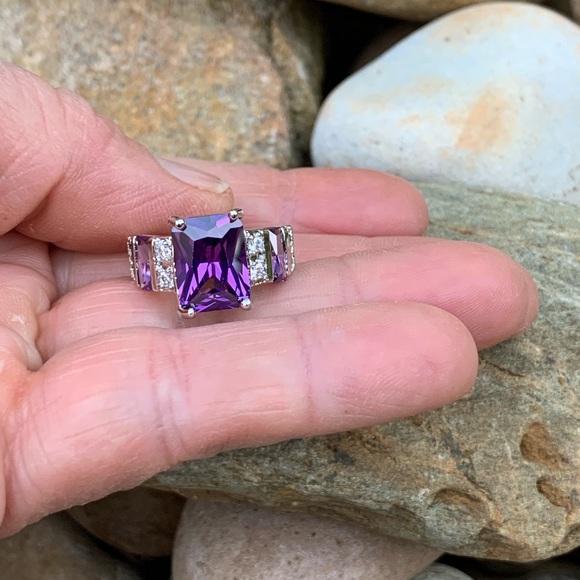 Purple Passion Gem Ring - Picture 7 of 8
